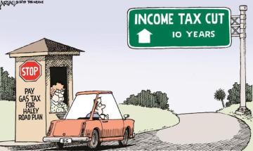 Gas Tax and Income Tax